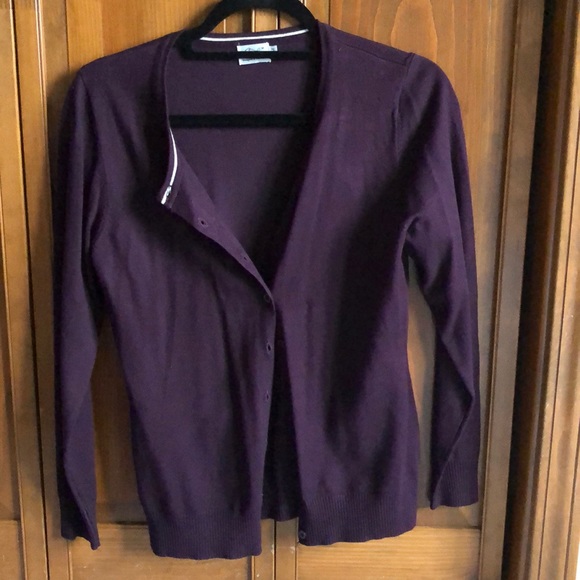 Super Soft Purple Cardigan - Picture 3 of 3
